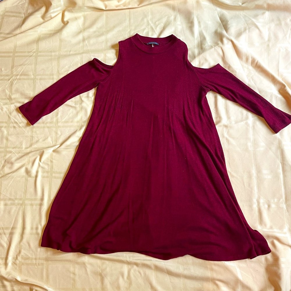 {Soprano} Red Soft Winter/Fall Dress